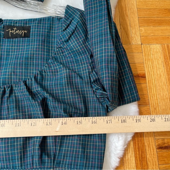 PETER SYN peplum structure Office Siren Top Long sleeve - Picture 8 of 12